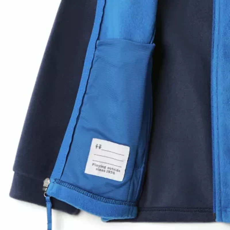 Columbia Steens Mountain Little & Big Kid Boys Fleece Lightweight Puffer Jacket