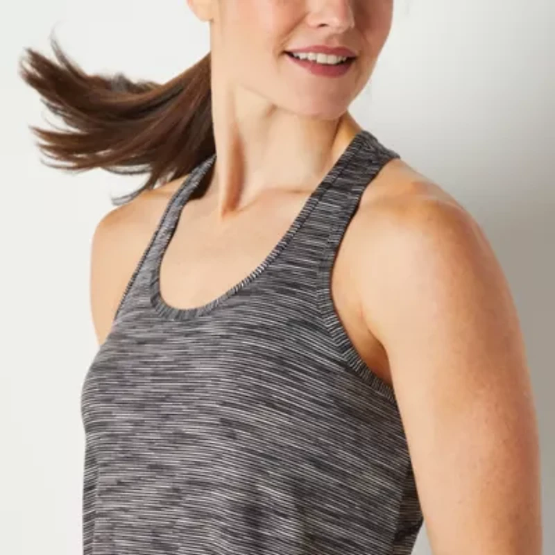 Xersion Womens Performance Scoop Neck Sleeveless Tank Top