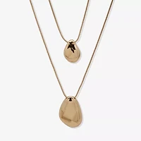 Worthington Womens 18 Inch Strand Necklace