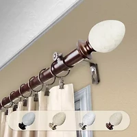 Rod Desyne Ovate 1 Adjustable Curtain