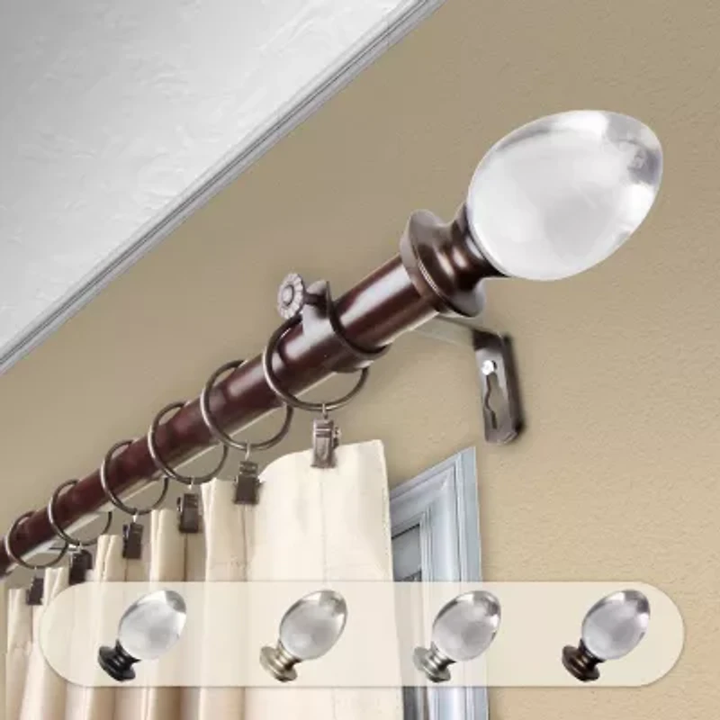 Rod Desyne Eileen 1 Adjustable Curtain
