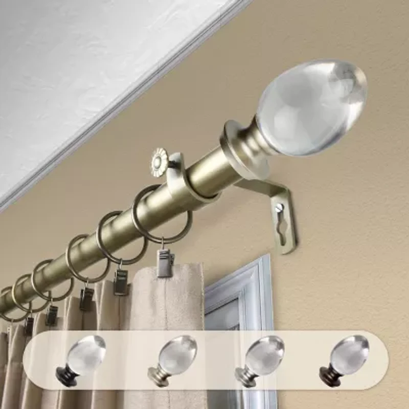 Rod Desyne Eileen 1 Adjustable Curtain