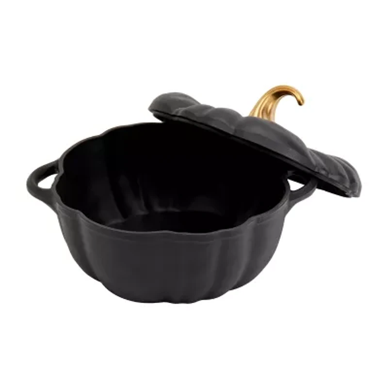 Smith & Clark Cast Iron Pumpkin Harvest -qt. Dutch Oven
