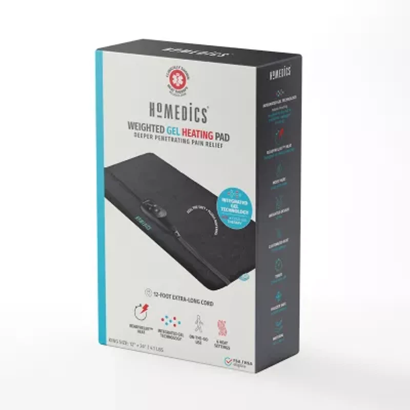 HoMedics Weighted Integrated Gel Heating Pad