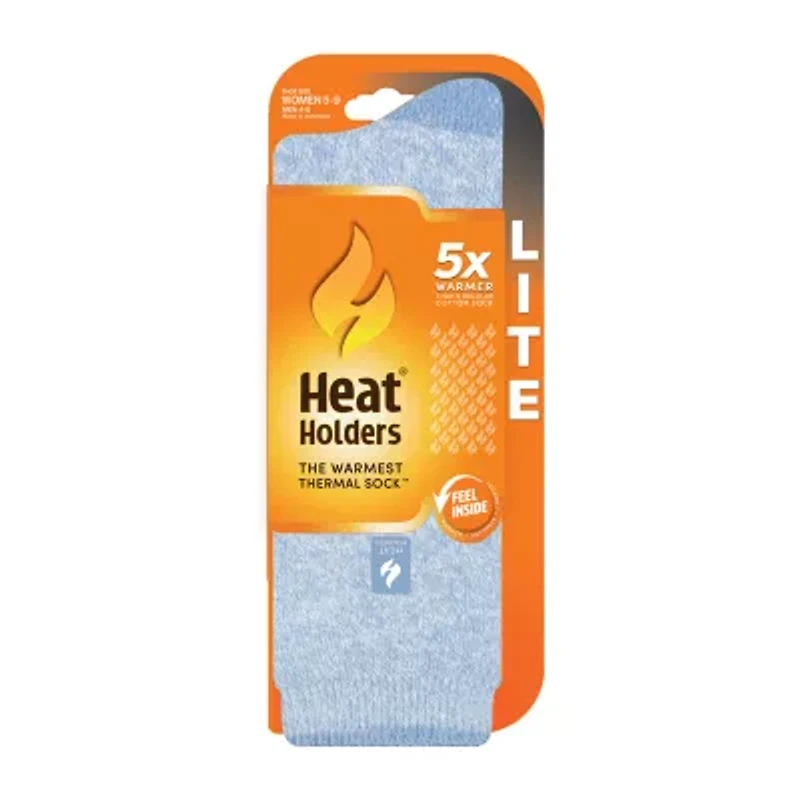 Heat Holders  Lite Viola Womens 1 Pair Crew Socks