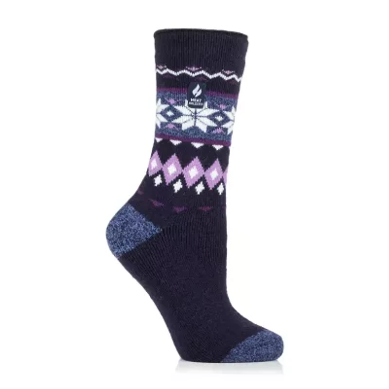 Heat Holders Lite Melissa Womens 1 Pair Crew Socks