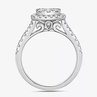 Limited Quantities! Womens 1 CT. T.W. Natural White Diamond 14K White Gold Engagement Ring