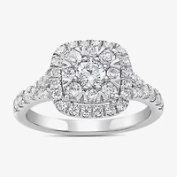 Limited Quantities! Womens 1 CT. T.W. Natural White Diamond 14K White Gold Engagement Ring