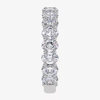 (G / Vs2-Si1) Womens 4MM 2 3/4 CT. T.W. Lab Grown White Diamond 14K Gold Wedding Band