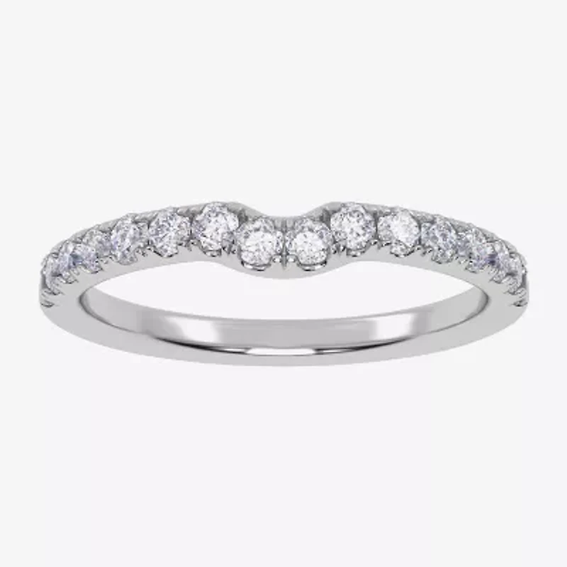 G-H / Si1-Si2) Womens / CT. T.W. Lab Grown White Diamond 14K Gold Wedding Band