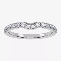 G-H / Si1-Si2) Womens / CT. T.W. Lab Grown White Diamond 14K Gold Wedding Band