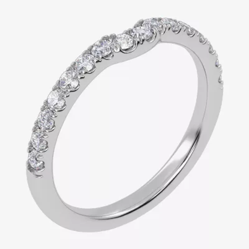 G-H / Si1-Si2) Womens / CT. T.W. Lab Grown White Diamond 14K Gold Wedding Band
