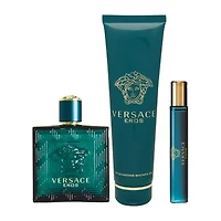 Versace Eros For Men Eau De Toilette 3-Pc Gift Set ($160 Value)