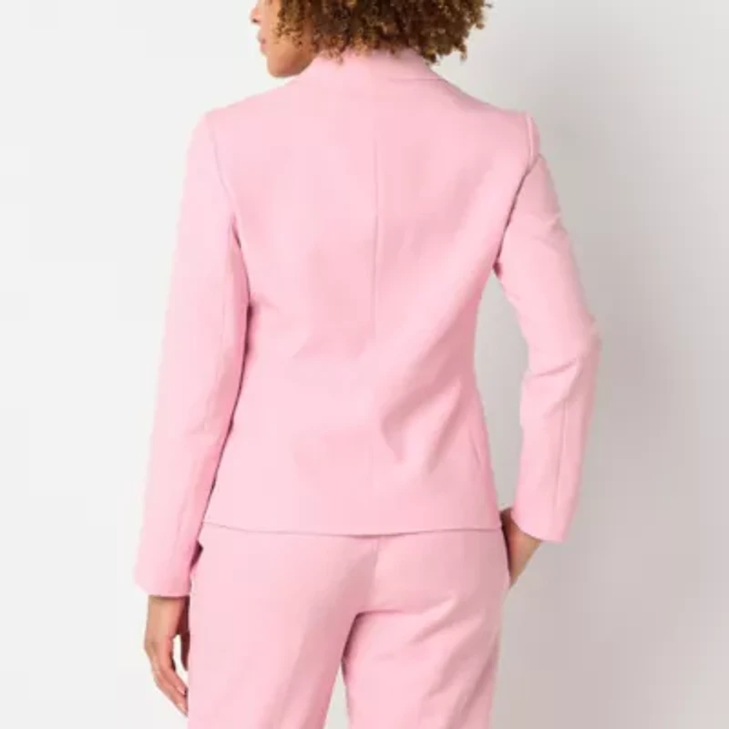 Black Label by Evan-Picone Womens Classic Fit Suit Jacket