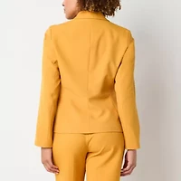 Black Label by Evan-Picone Womens Classic Fit Suit Jacket
