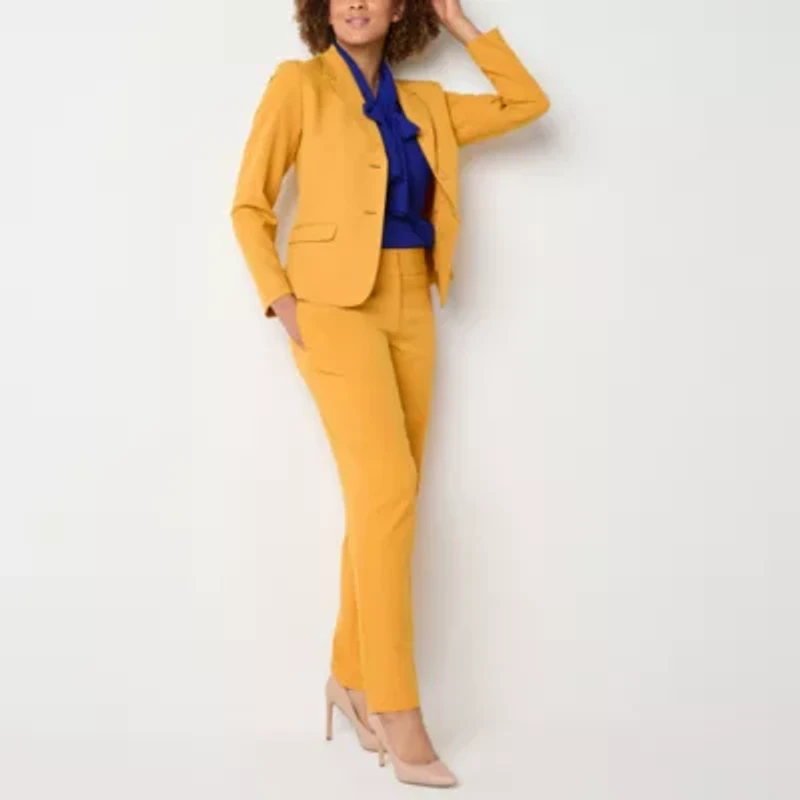 Black Label by Evan-Picone Womens Classic Fit Suit Jacket