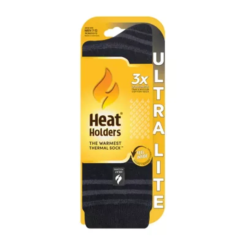 Heat Holders  Ultra Lite George Mens 1 Pair Crew Socks