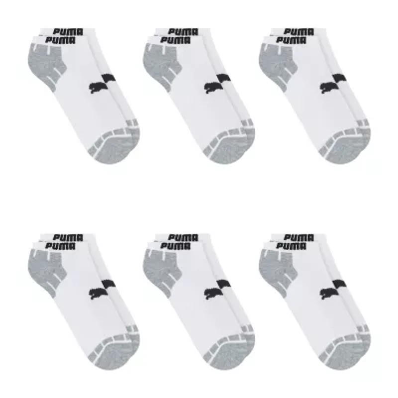 PUMA Ultimate Training Mens Breathable Multi-Pack 6 Pair Low Cut Socks