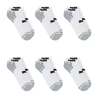 PUMA Ultimate Training Mens Breathable Multi-Pack 6 Pair Low Cut Socks