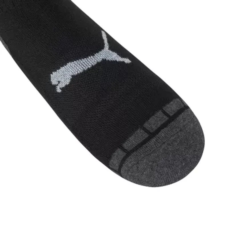 PUMA Ultimate Training Mens Breathable Multi-Pack 6 Pair Quarter Ankle Socks