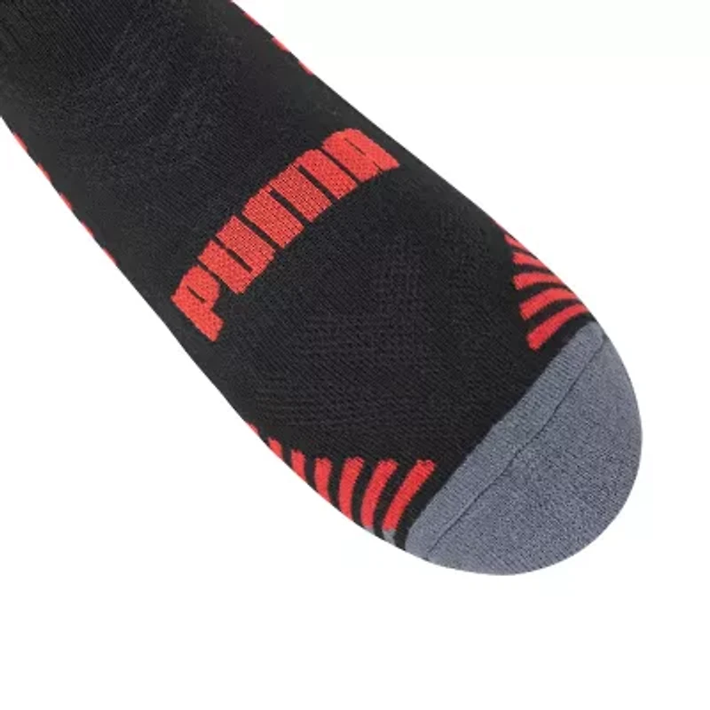 PUMA Mens Multi-Pack 6 Pair Quarter Ankle Socks