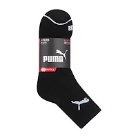 PUMA Sportstyle Training High Mens Breathable Multi-Pack 6 Pair Quarter Ankle Socks