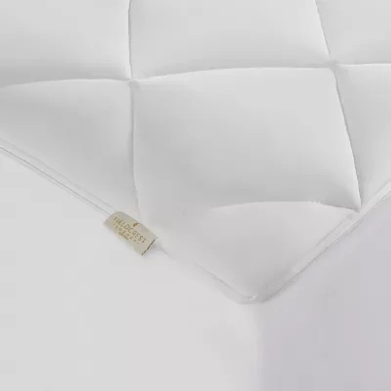 Fieldcrest Cooling Mattress Pad with Zip Off Top