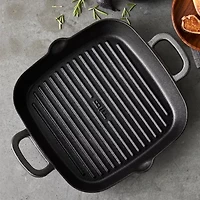 Bobby Flay Cast Iron 11" Square Grill Pan