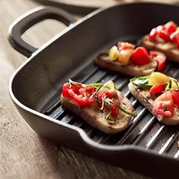 Bobby Flay Cast Iron 11" Square Grill Pan