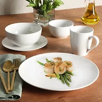 Gibson Ogalla 30-pc. Ceramic Dinnerware Set