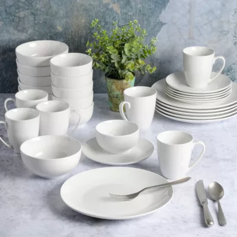 Gibson Ogalla 30-pc. Ceramic Dinnerware Set
