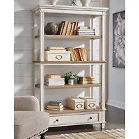 Signature Design by Ashley Realyn 75" Bookcase with 3 Shelves
