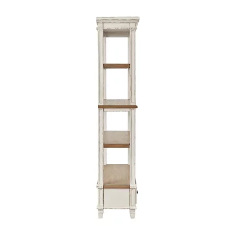Signature Design by Ashley Realyn 75" Bookcase with 3 Shelves
