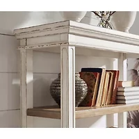 Signature Design by Ashley Realyn 75" Bookcase with 3 Shelves