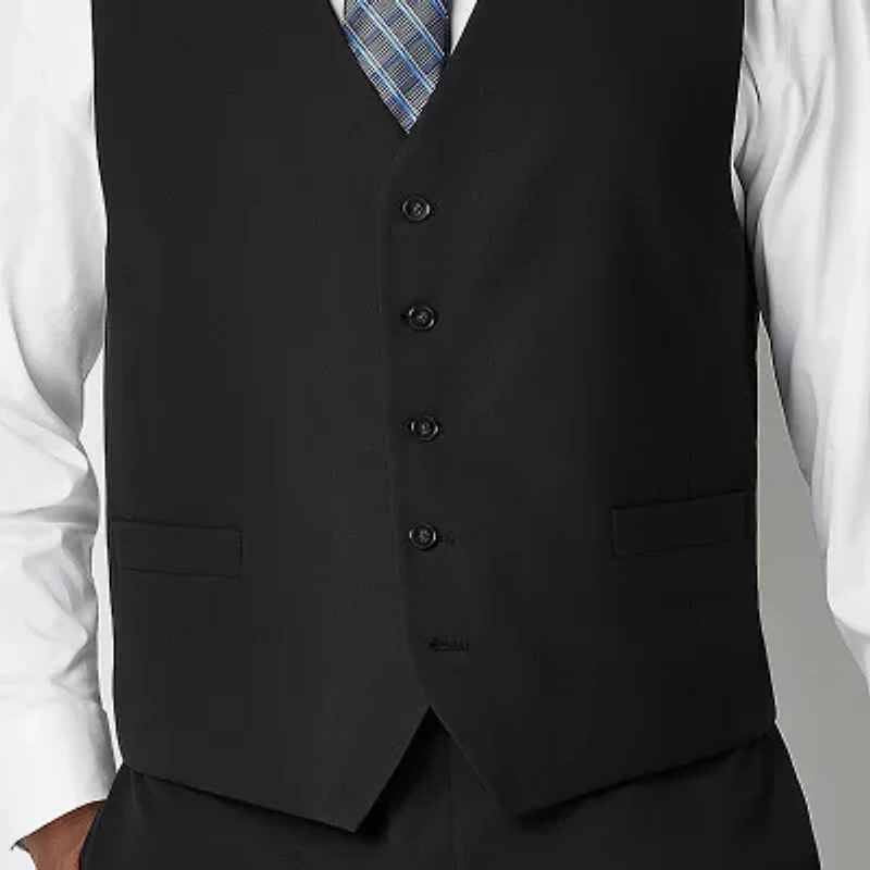 Shaquille O'Neal XLG Mens Stretch Fabric Classic Fit Big and Tall Suit Vest