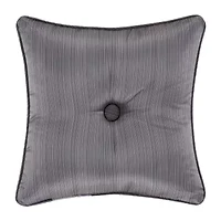 Five Queens Court Houston Square Throw Pillow