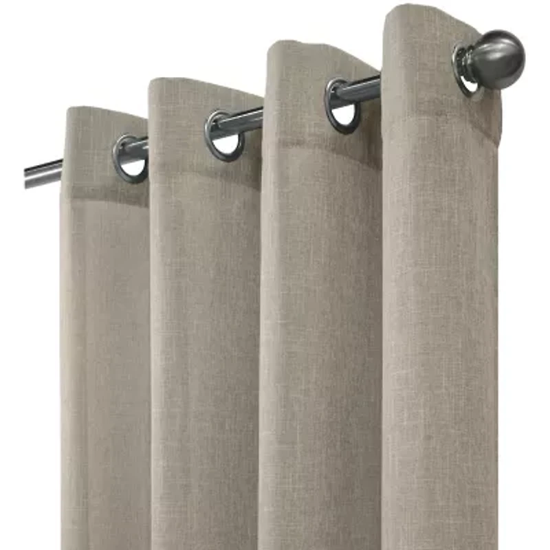 Limbourg Grommet Top Sheer Single Curtain Panel