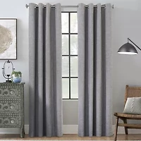 Maya Grommet Top Energy Saving 100% Blackout Single Curtain Panel