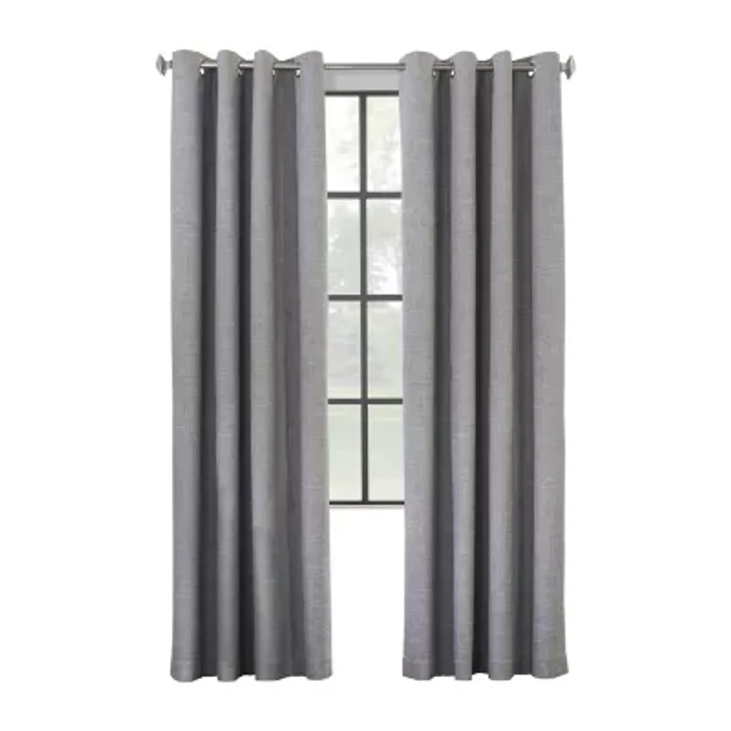 Maya Grommet Top Energy Saving 100% Blackout Single Curtain Panel