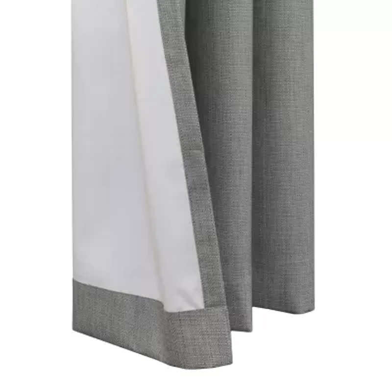 Newberry Grommet Top Energy Saving 100% Blackout Single Curtain Panel