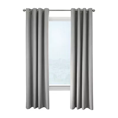Newberry Grommet Top Energy Saving 100% Blackout Single Curtain Panel