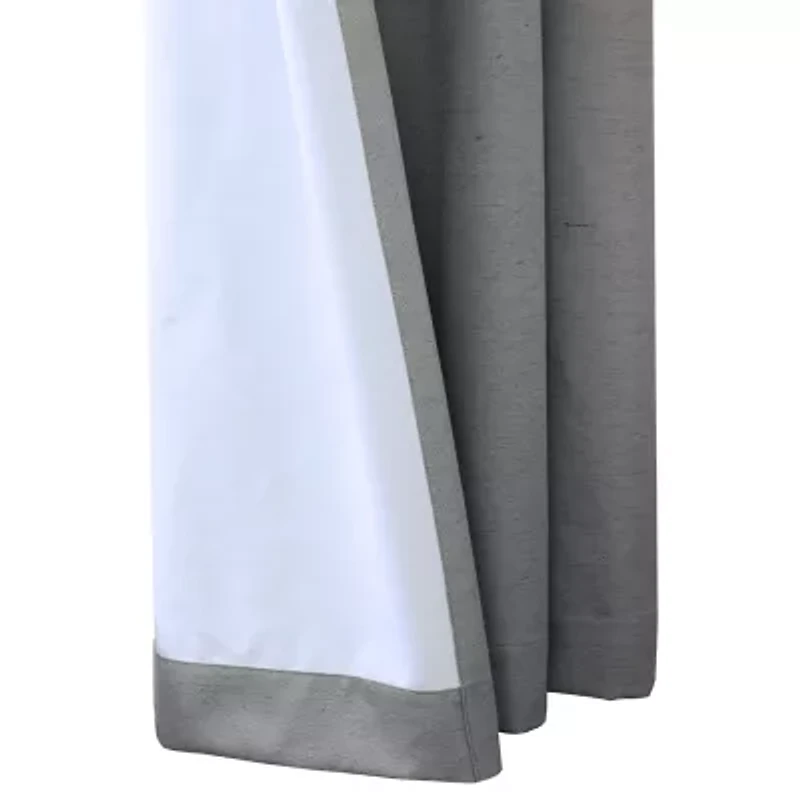 Thermaplus Ventura Grommet Top Energy Saving 100% Blackout Set of 2 Curtain Panel