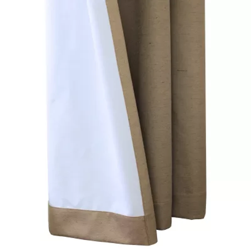 Thermaplus Ventura Grommet Top Energy Saving 100% Blackout Set of 2 Curtain Panel