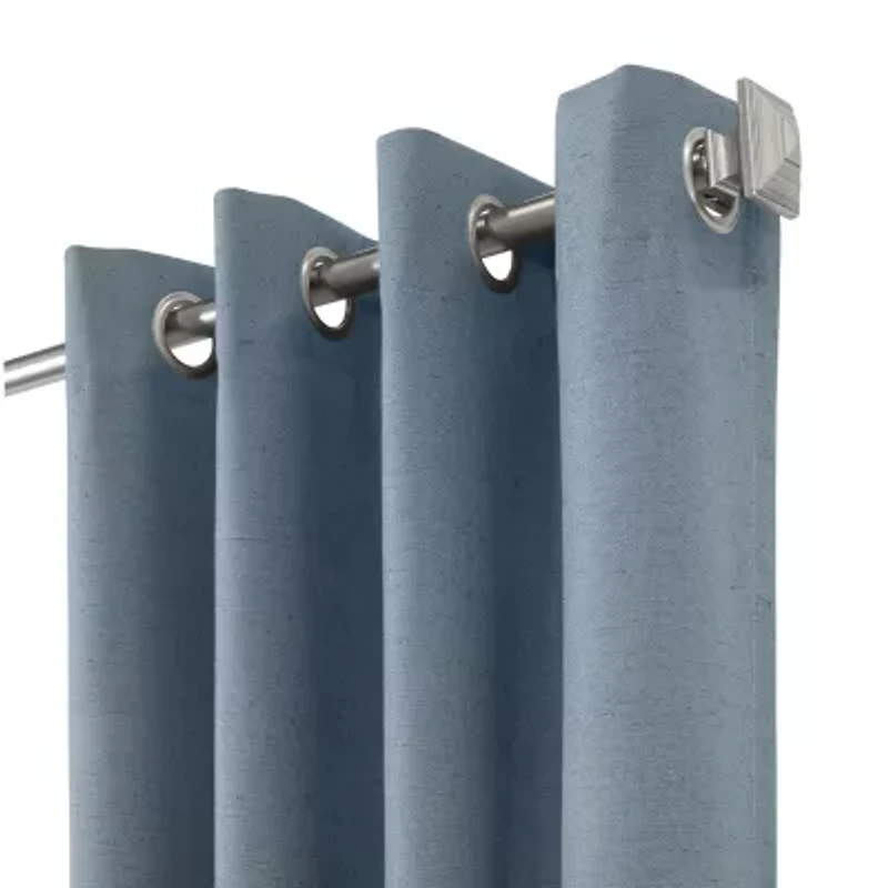 Thermaplus Ventura Grommet Top Energy Saving 100% Blackout Set of 2 Curtain Panel