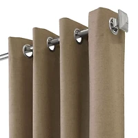 Thermaplus Ventura Grommet Top Energy Saving 100% Blackout Set of 2 Curtain Panel