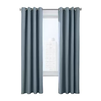 Ventura Grommet Top Energy Saving 100% Blackout Set of 2 Curtain Panel