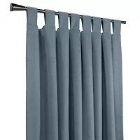 Thermaplus Ventura Tab Top Energy Saving 100% Blackout Set of 2 Curtain Panel