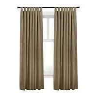 Thermaplus Ventura Tab Top Energy Saving 100% Blackout Set of 2 Curtain Panel