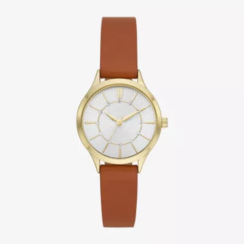 Womens Brown Strap Watch Fmdjo265