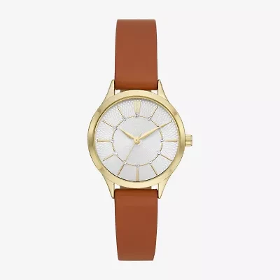 Womens Brown Strap Watch Fmdjo265